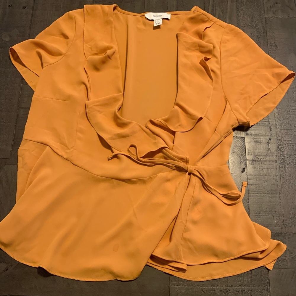 Mustard blouse